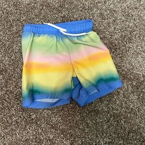 Colorful Gradient Swim Shorts
